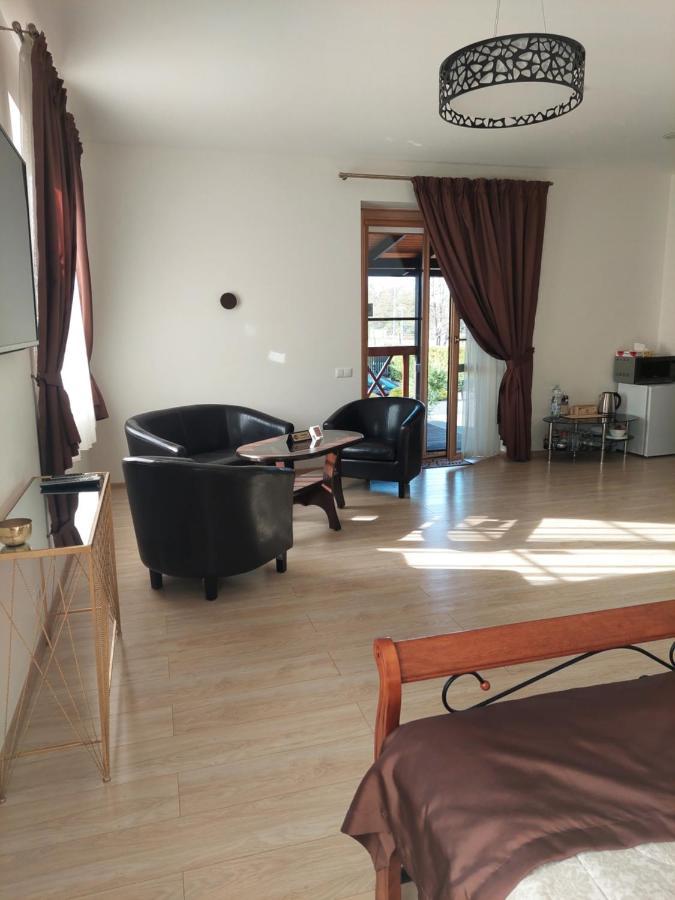 Aparthotel Prie Ziedo à Trakai Extérieur photo